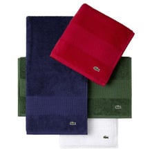Lacoste Le Croco Cotton Guest Towel